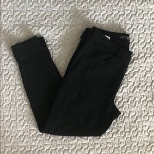 American Eagle black hi-rise jegging